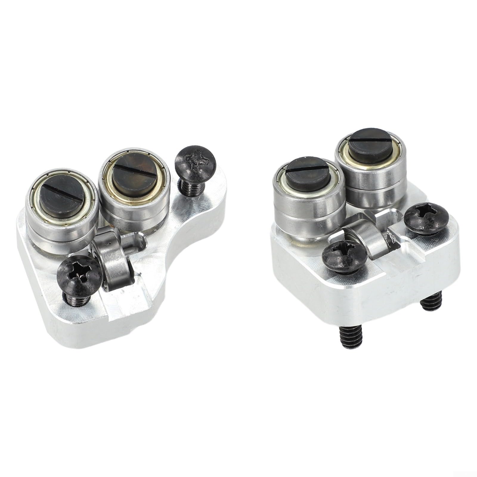 Kit rouleaux de guidage résolvant les vibrations de lame pour scie à ruban