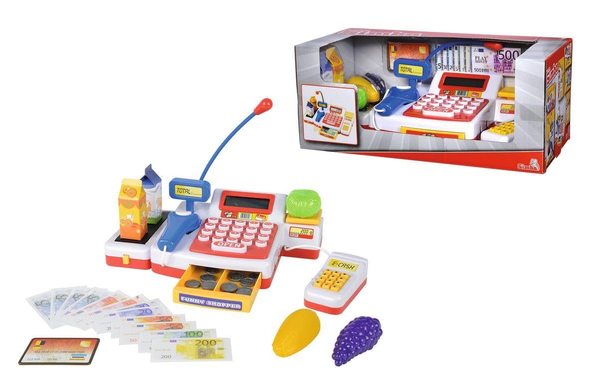 Supermarktkasse mit Scanner