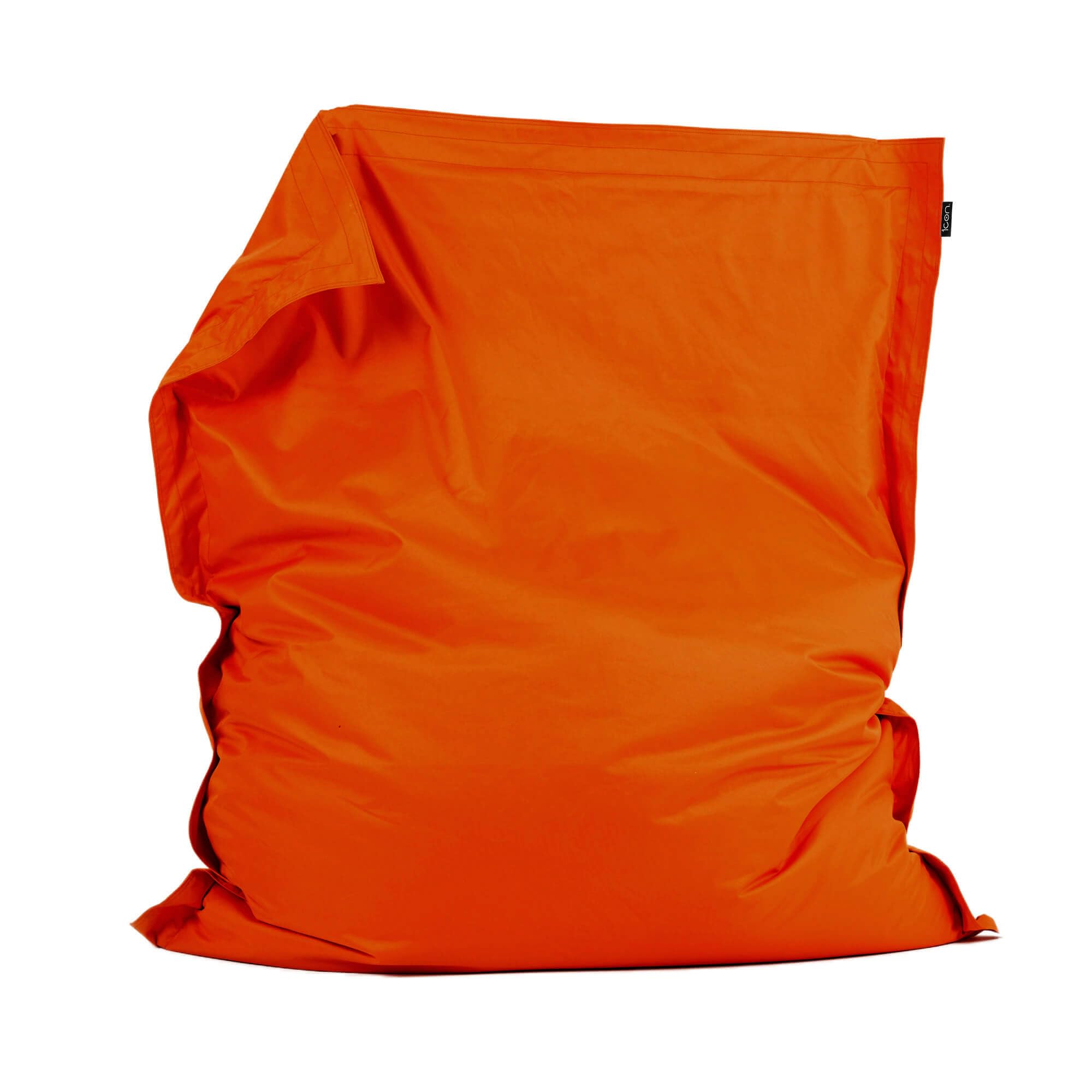 Bean Bag Bazaar Giant Outdoor Bean Bag, Burnt Orange, Outdoor Floor Cushion with Water Resistant Fabric, Large Beanbag with Filling Included, 180cm x 140cm, Sun Lounger, Garden Chair, Garden Seating — image 1
