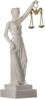 Greek Goddess Themis Statue Figurine Blind Lady Justice Sculpture Lawyer Gift