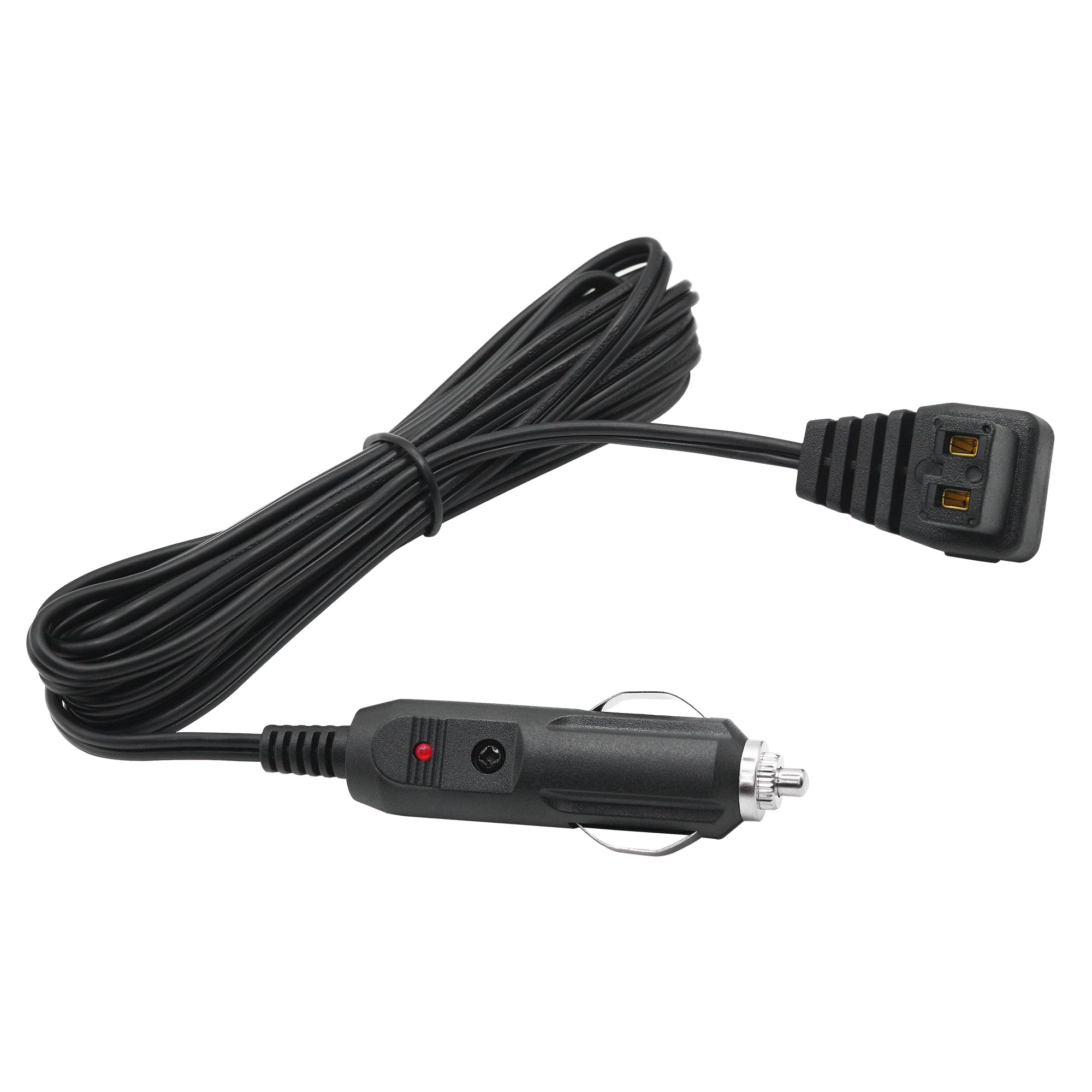 Cordon 12V 2m Pour Frigo De Voiture – Câble D’alimentation Pour Glacière 12V