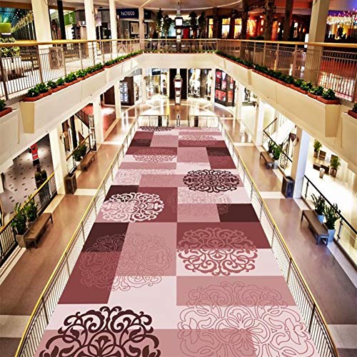 Alfombras de pasillo largo ZRUYI antidesgaste para solucionar el ruido en entradas de hotel 3