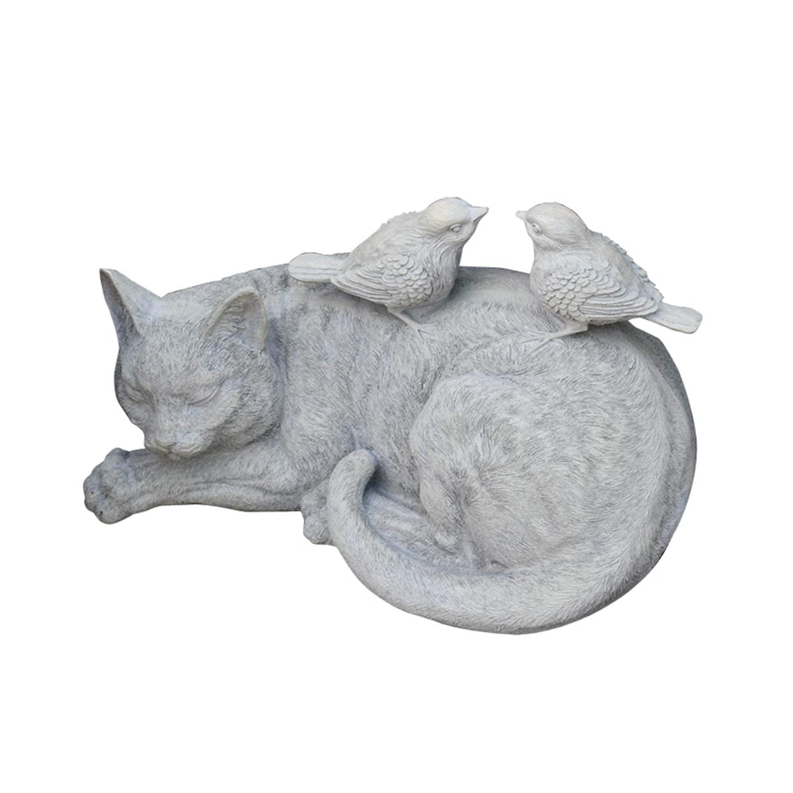 Ornamenti da giardino per esterni, ornamenti per esterni a forma di gattin