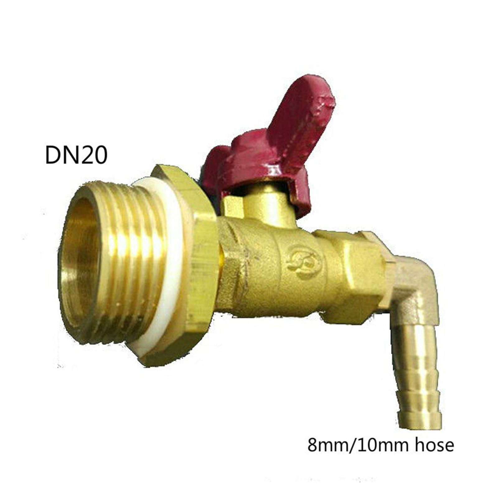 SSIMOO Radiatore in rame Scarico manuale delle acque reflue Valvola di sfiato aria di scarico DN15 / DN20 / DN25 Accessori for separatore d'acqua for sistema di riscaldamento a pavimento kindly (Colo