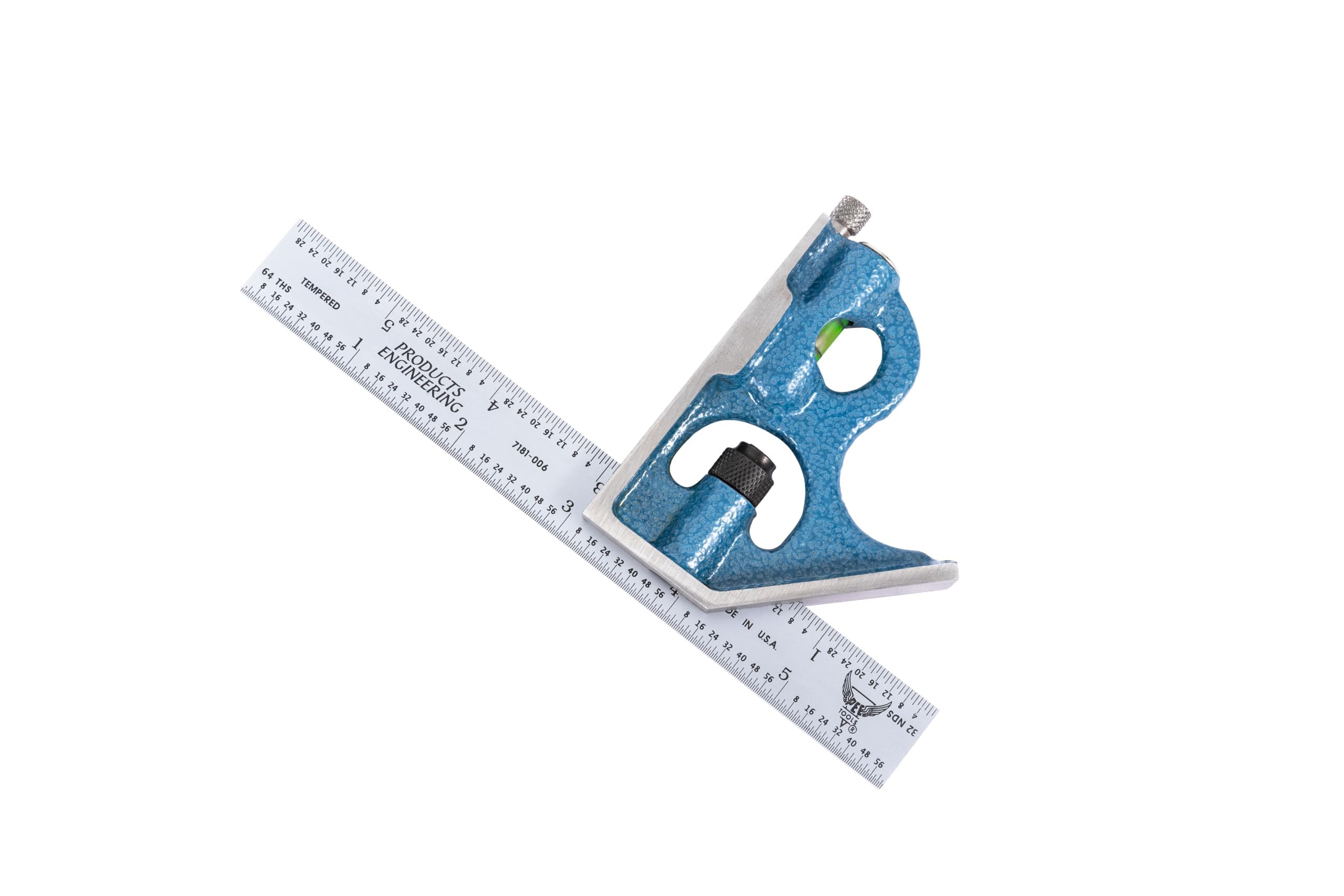 PEC Tools 6" Combination Square - Made in USA -9 PEC Tools 6" Combination Square - Made in USA -9