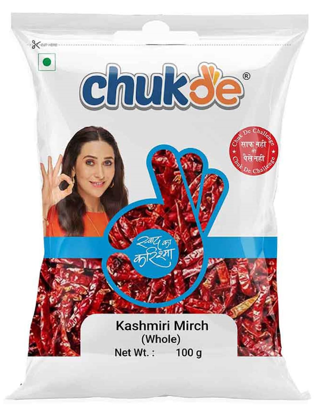 Chukde Kashmiri Lal Mirch Sabut, Chilli Stemless Whole Spices, 100g (B0CBVP74BP) Amazon Price History, Amazon Price Tracker