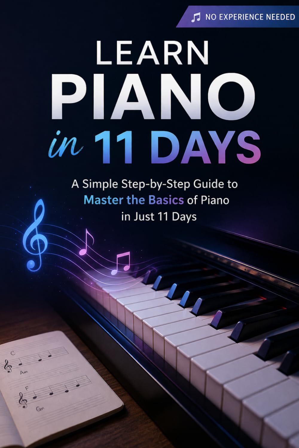 Learn Piano in 11 Days: A Simple Step-by-Step Guide to Master the Basics of Piano in Just 11 Days