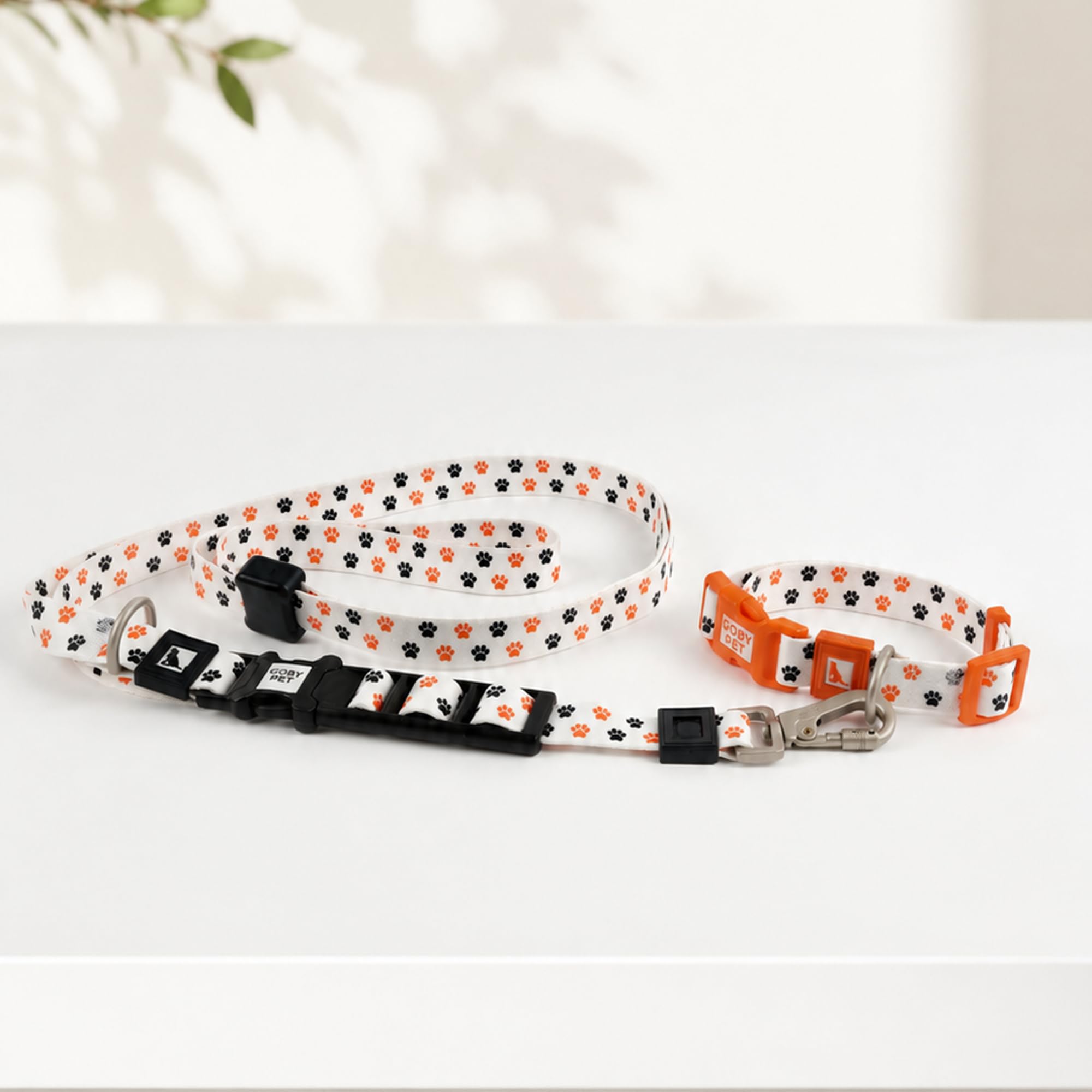 Airmesh Köpek Gezdirme Boyun Tasma Seti XS; Küçük Irk Köpek ve Kedi Gezdirme Tasması (Nefes Alabilen File Kumaş, 3-5 kg) (pati)