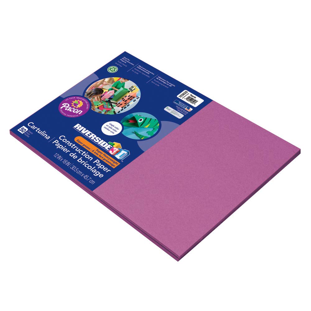 Papier de construction 3D Magenta de qualité supérieure pour art et design - 8