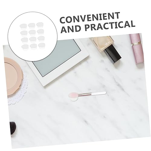 Miniatura 2 de Uonlytech Cubiertas protectoras para cepillos de labios Soporte de silicona para cepillos de labios Cubierta antipolvo