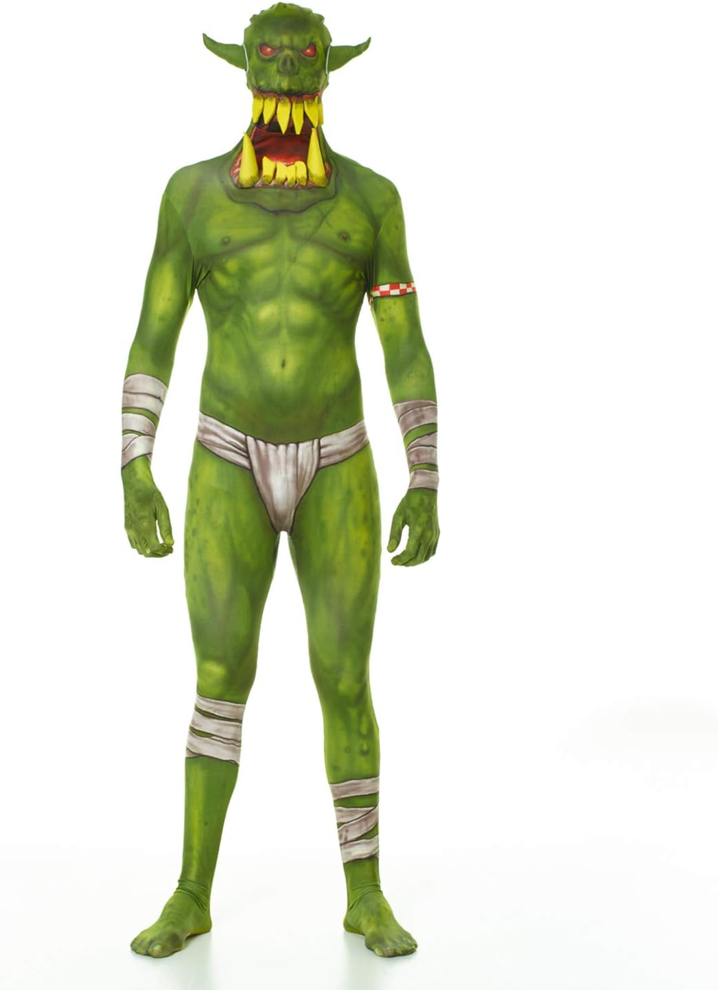 Morphsuits Jaw Dropper Green Costume Adult