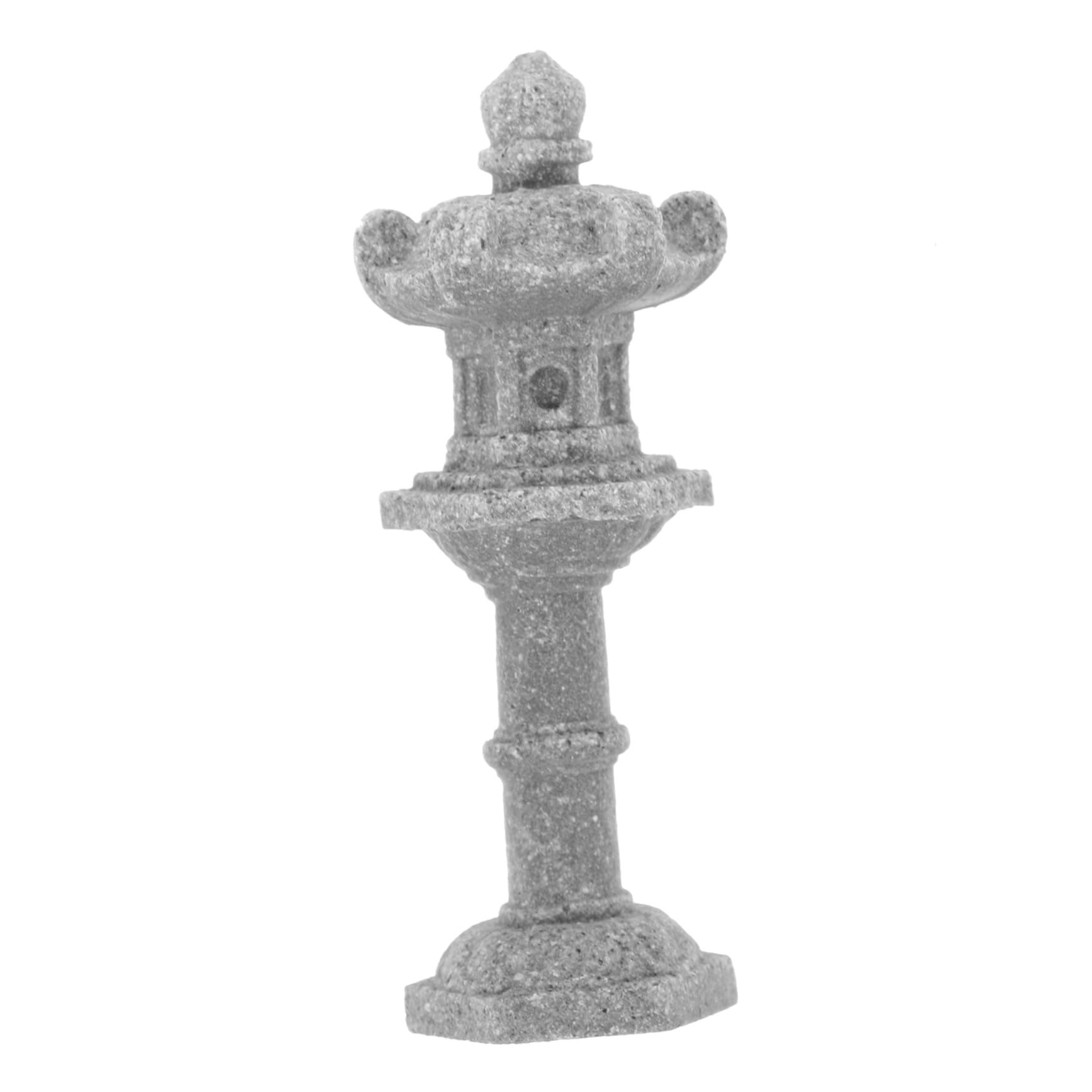 Stone Lantern Pagoda Garden Statue