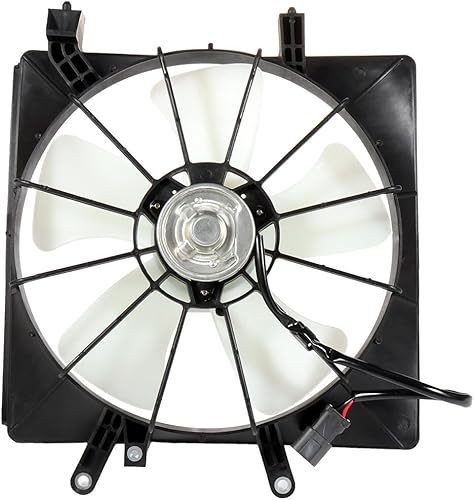 SCITOO Ventilador de radiador 620-219 compatible con Honda para Civic 2001-2005