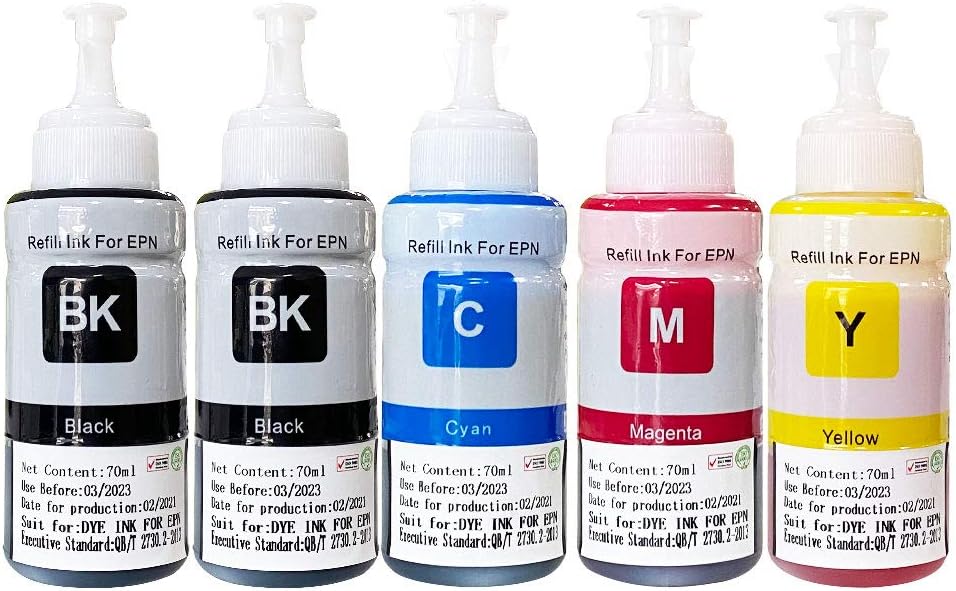 bottle ink printer