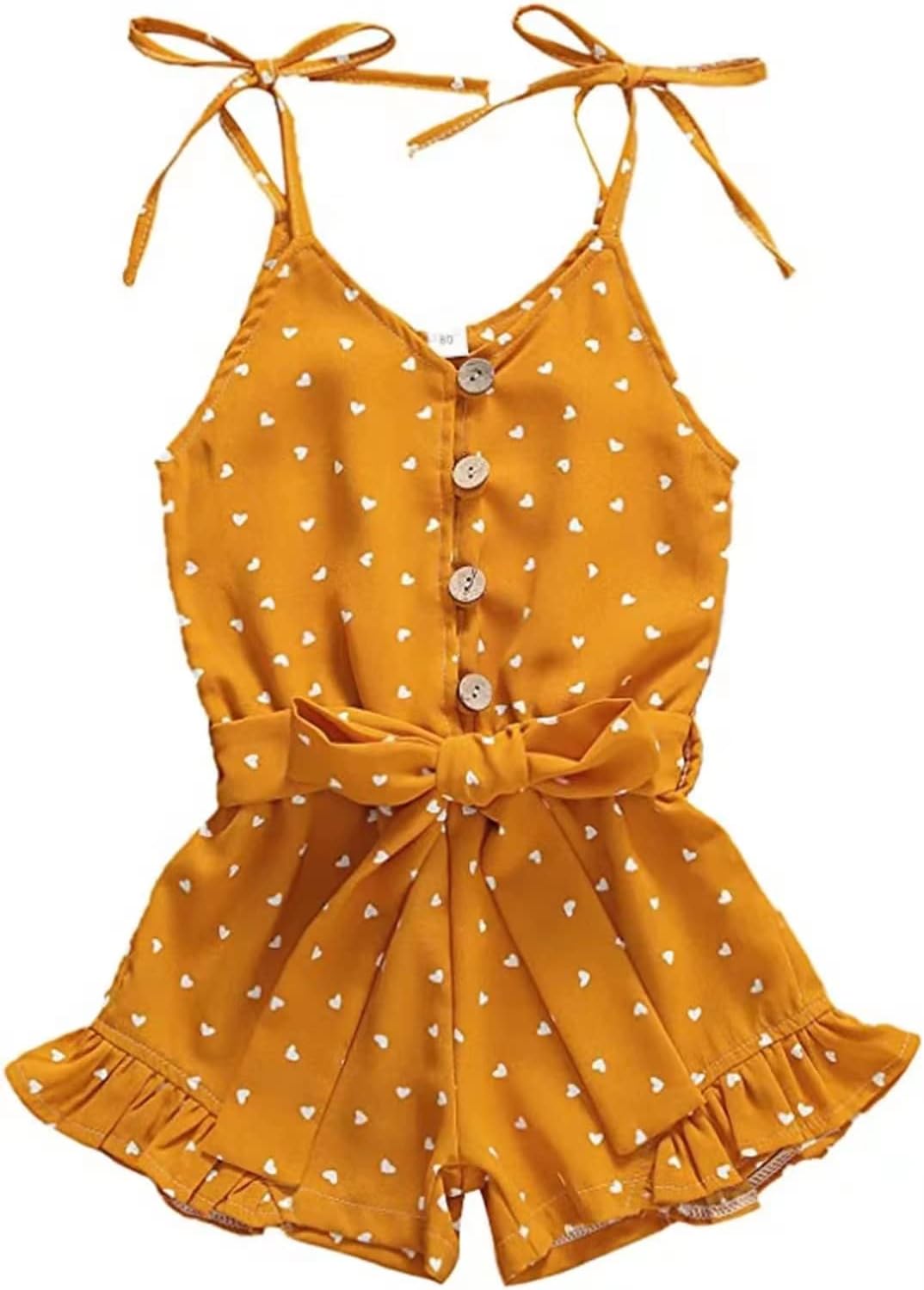 幼児 女の子 服 ベビー ストラップ ノースリーブ ワンピース ホルター ロンパース カジュアル サマー ジャンプスーツ
