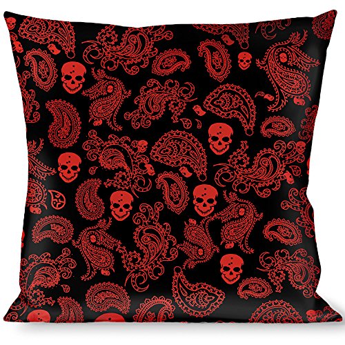 Evita dolor cervical con la almohada de plumón Buckle Down de calaveras 2