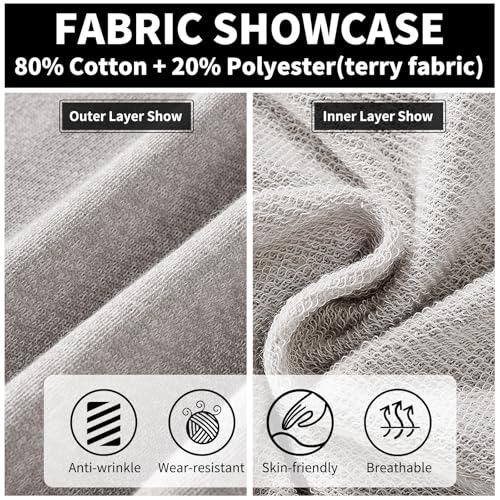 AIMPACT Mens Athletic Sweat Shorts 5 Inch Elastic Waist Casual Pajama Short with Pocket Gym Workout Short Shorts for Men4