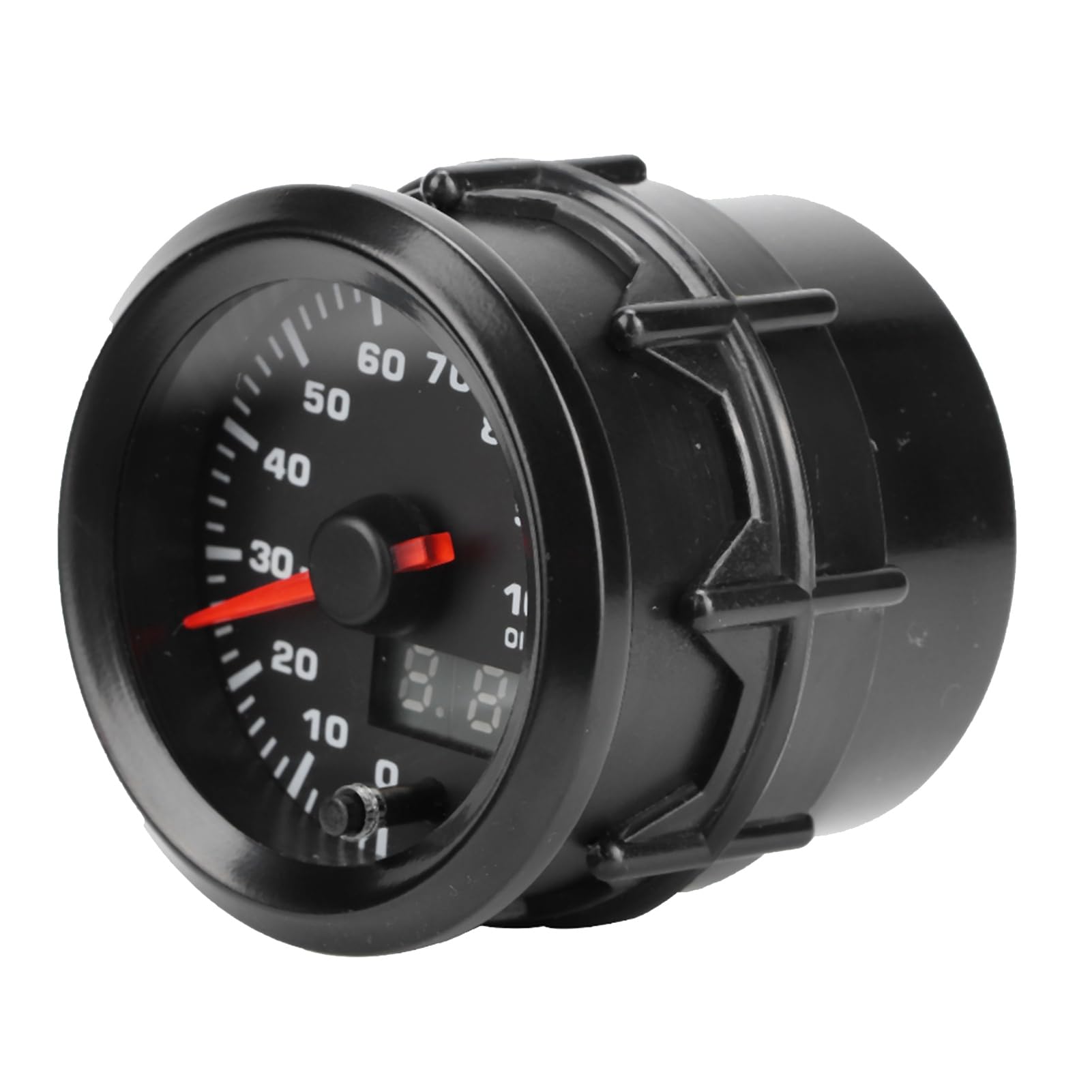 Bnineteenteam Misuratore di Pressione Dell'olio Universale 2 Pollici e 52 Mm, Misuratore di Pressione Dell'olio con Display Digitale e Motore Passo-passo