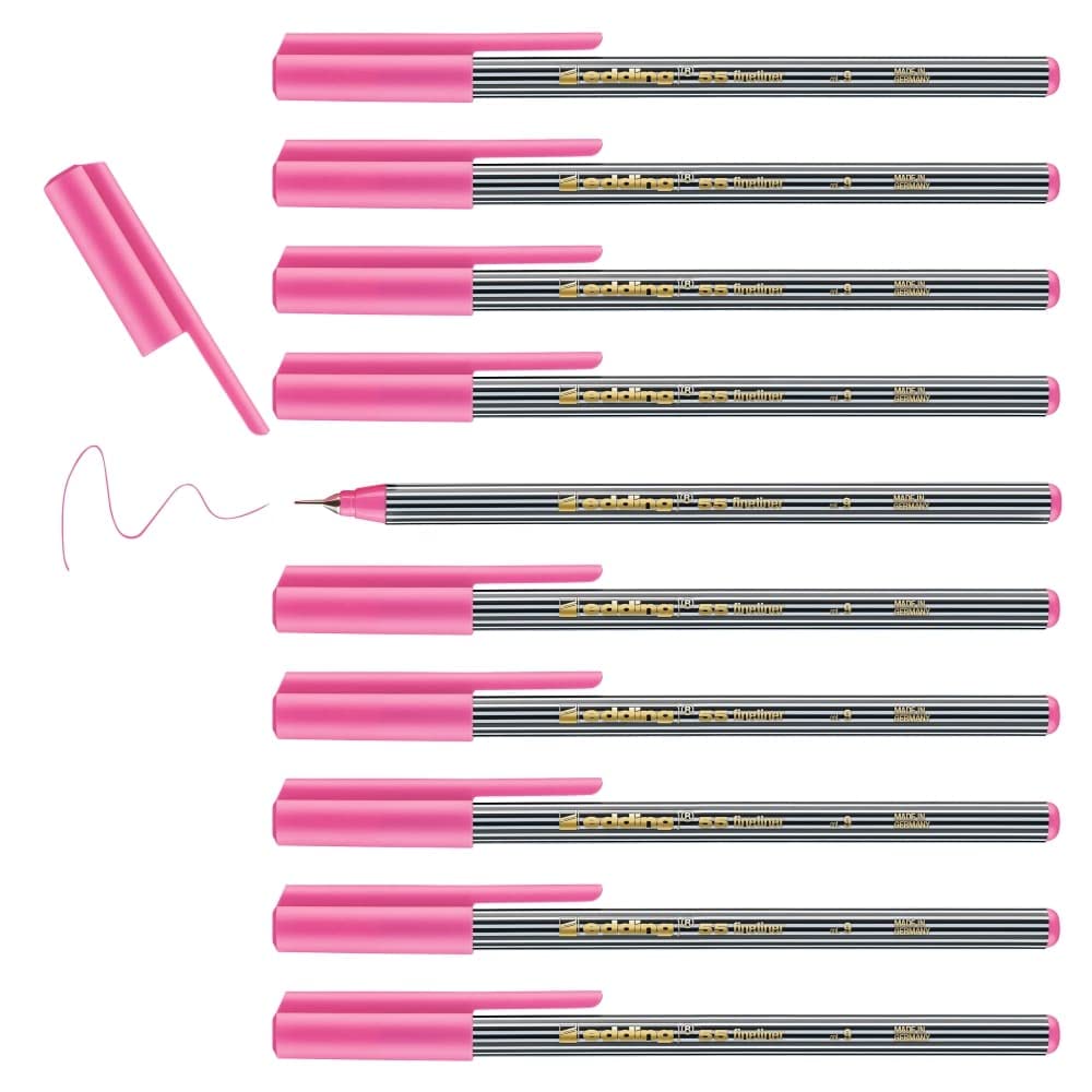 edding 55 Fineliner Pink 4-55009