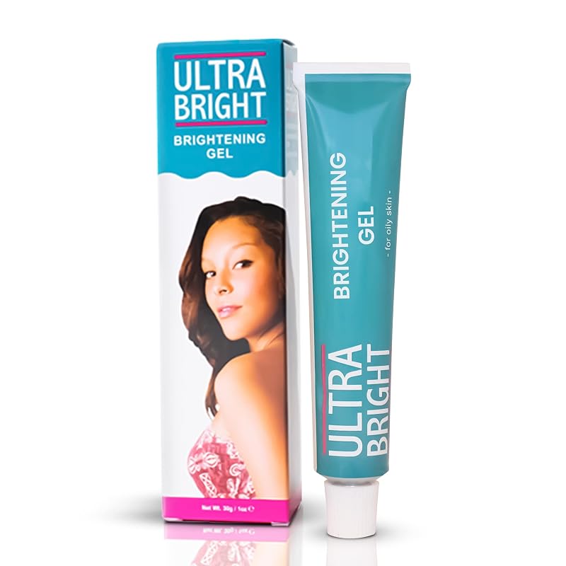 Gel facial ULTRA BRIGHT com alfa-arbutina, 30 mL