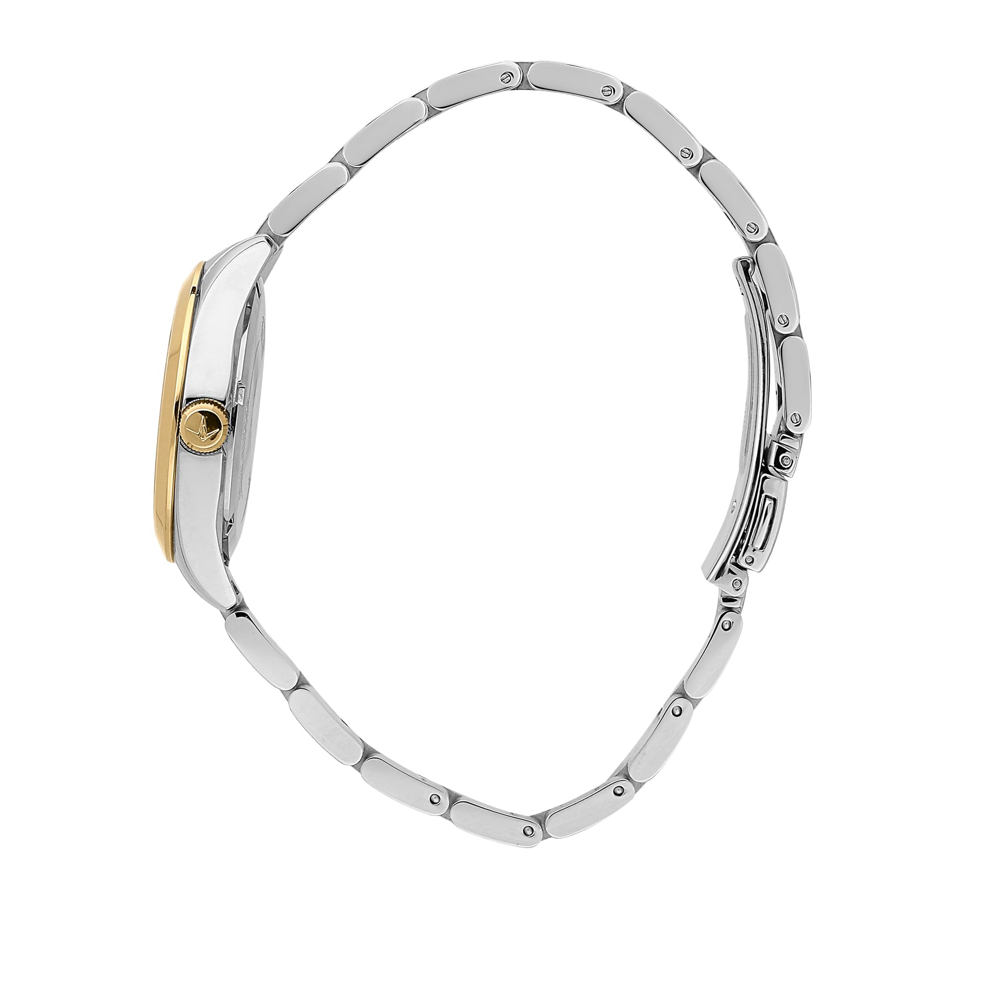 LUCIEN ROCHAT MADAME Orologio Donna Tempo e data in Acciaio, PVD Oro, Diamanti - R0453114512