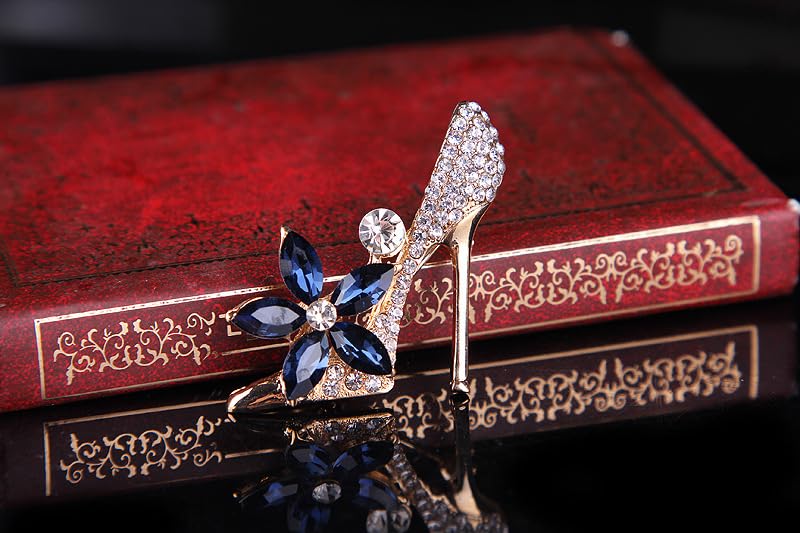 Image of Cameo Brooch Vintage Silver Tone Lady Portrait Brooch Pins for Women Victorian Jewelry Crystal Rhinestone Brooches for Hat Scarf Collar Lapel Handbags Shawls for Christmas