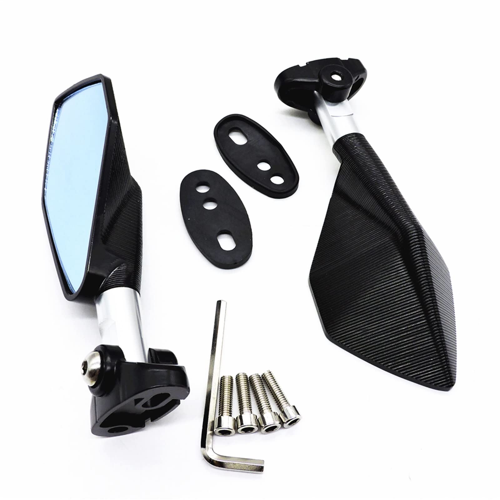 Rétroviseur Moto CNC en Aluminium pour Kawasaki ZX6R et Ninja | Élégance et Haute Finition
