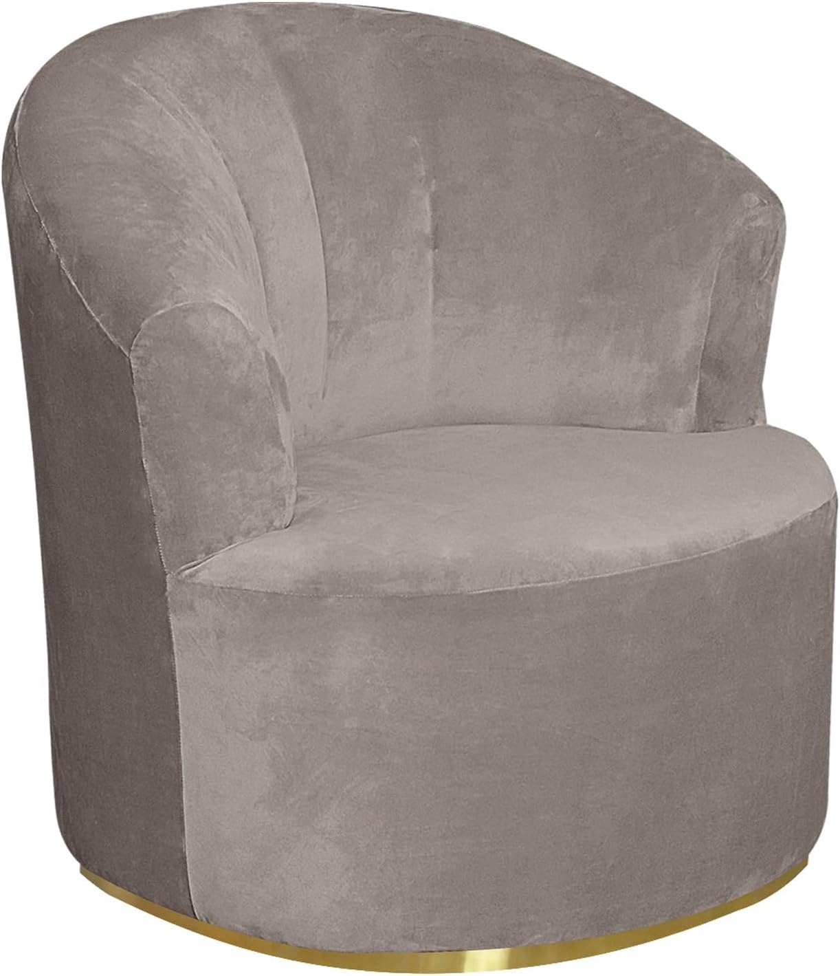 Stretch Armchair Slipcovers Barrel Chair Slipcover for Round Club Armchair,Velvet Swivel Washable Armchair Couch Sofa Cover Living Room Furniture Protector, with Elastic Bottom
