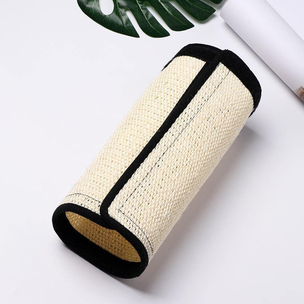 Juguete de Agarre de Gato Alfombrilla De Gato De Sisal Natural, Funda Protectora Para Sofá, Muebles, Protección Contra Arañazos, Alfombrilla Antiestrés, Protección Para Sofá Tableros Afiladores de Uña