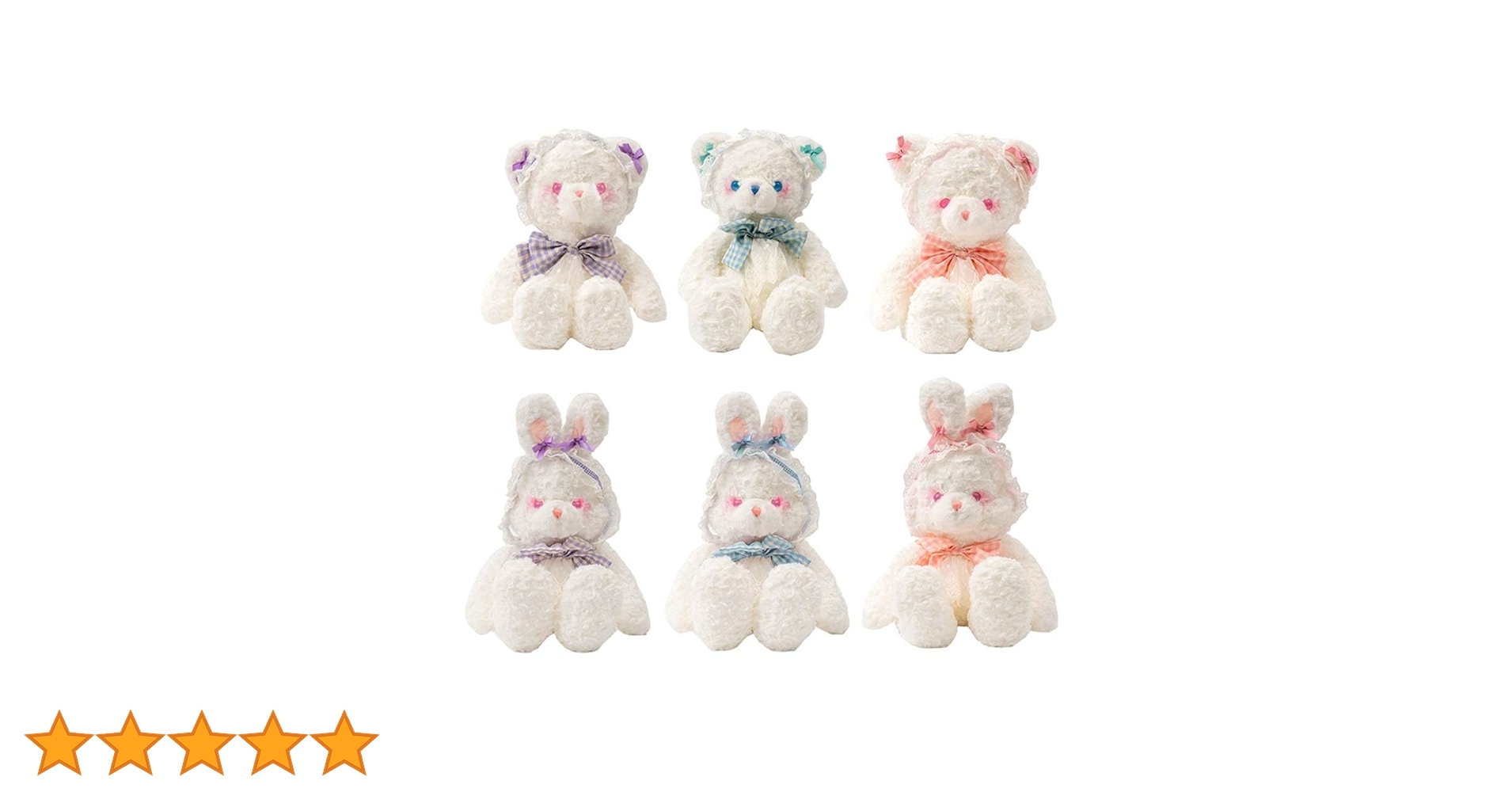 ☆売り切れました。クマちゃん、うさぎちゃん 長タオル3枚セット☆ ☆売り切れました。クマちゃん、うさぎちゃん 長タオル3枚セット
