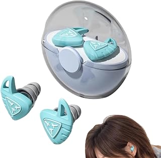 Ear Plugs for Sleeping Noise Cancelling | Reusable Waterproof Earplugs | Silicone Ear Plugs for Sleeping | for Snoring Study Travel Airplanes Flights Concerts Motorcycle