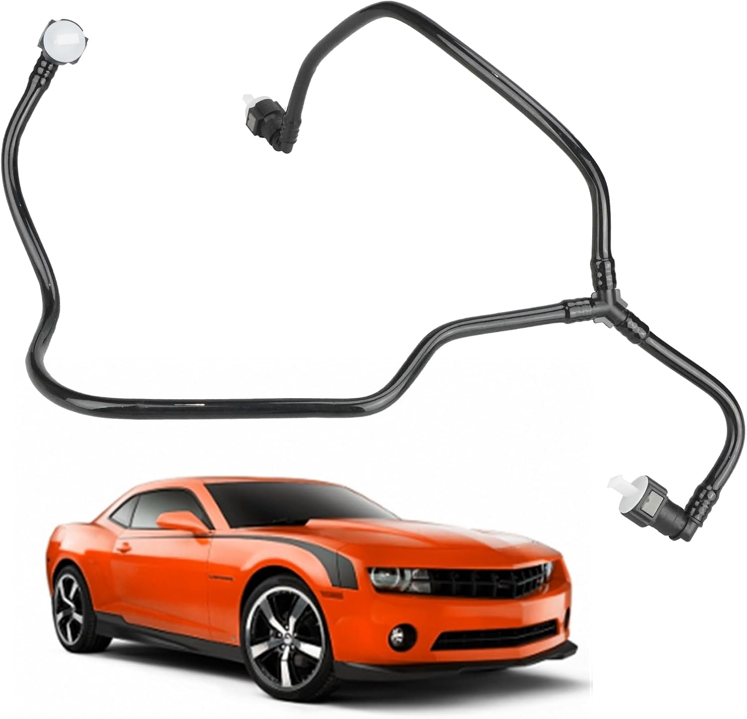YCLL Gas Rear Fuel Feed Pipe Fuel Line Assy Compatible with Chevry Camaro 2010 2011 2012 Fuel Feed and Return Hose,92226561