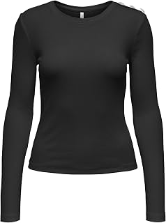 ONLY Damen Onlcheckie Life L/S Top Box JRS Onlcheckie Life L/S Top Box JRS (1er Pack)