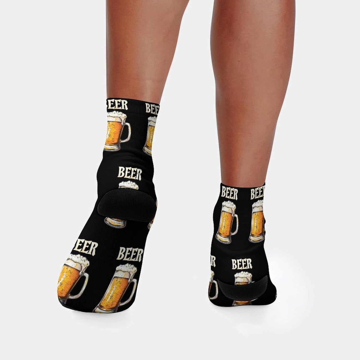 Beer Knee High Socks Athletic Long Stockings Sport Casual Crew Tube Sock Boot