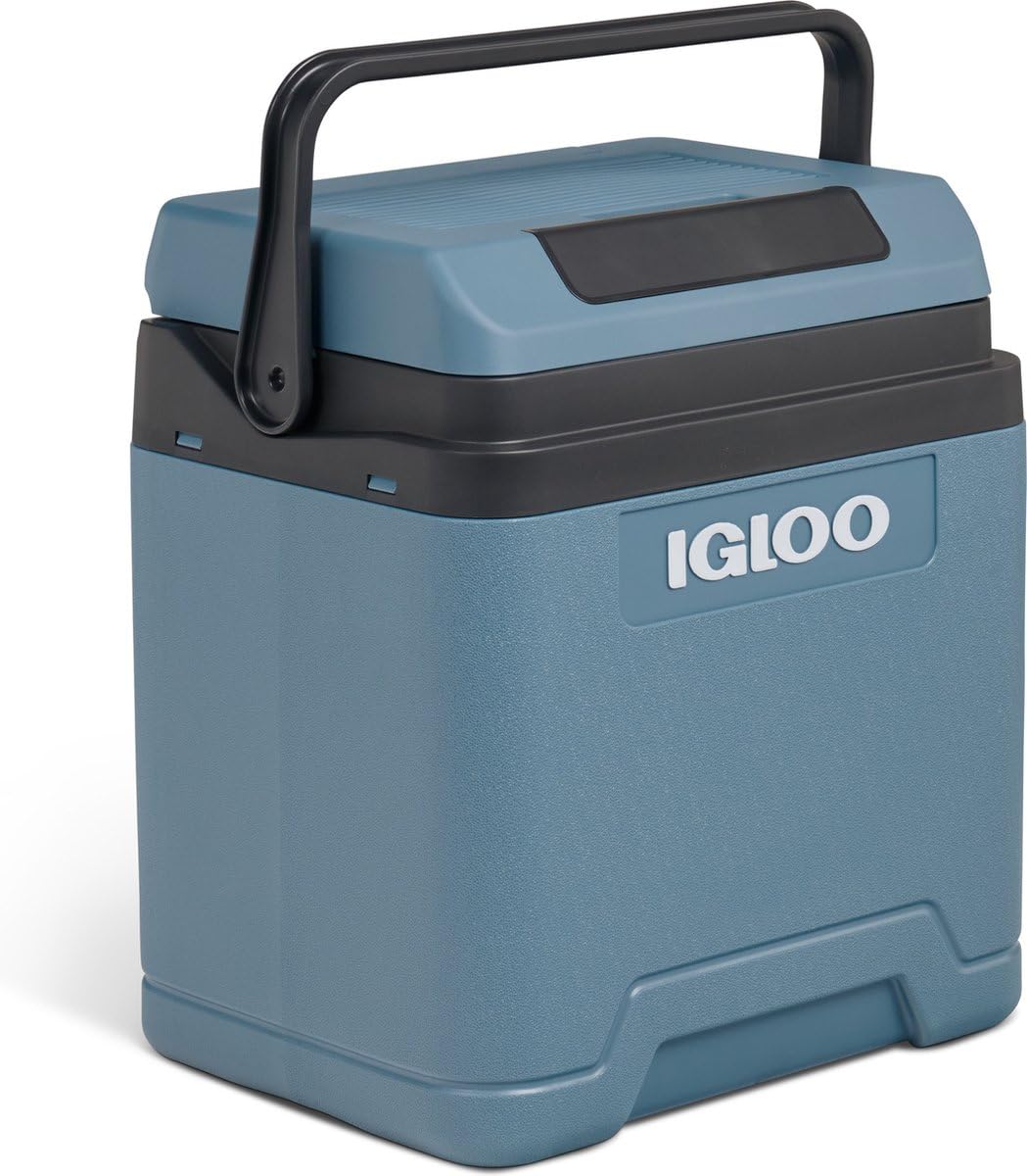 Igloo IE27 ACDC - Glacière Thermoélectrique 24L - 12V/230V - Jusqu’à 20 °C en dessous de la température ambiante - Réfrigérateur Portable pour Camping