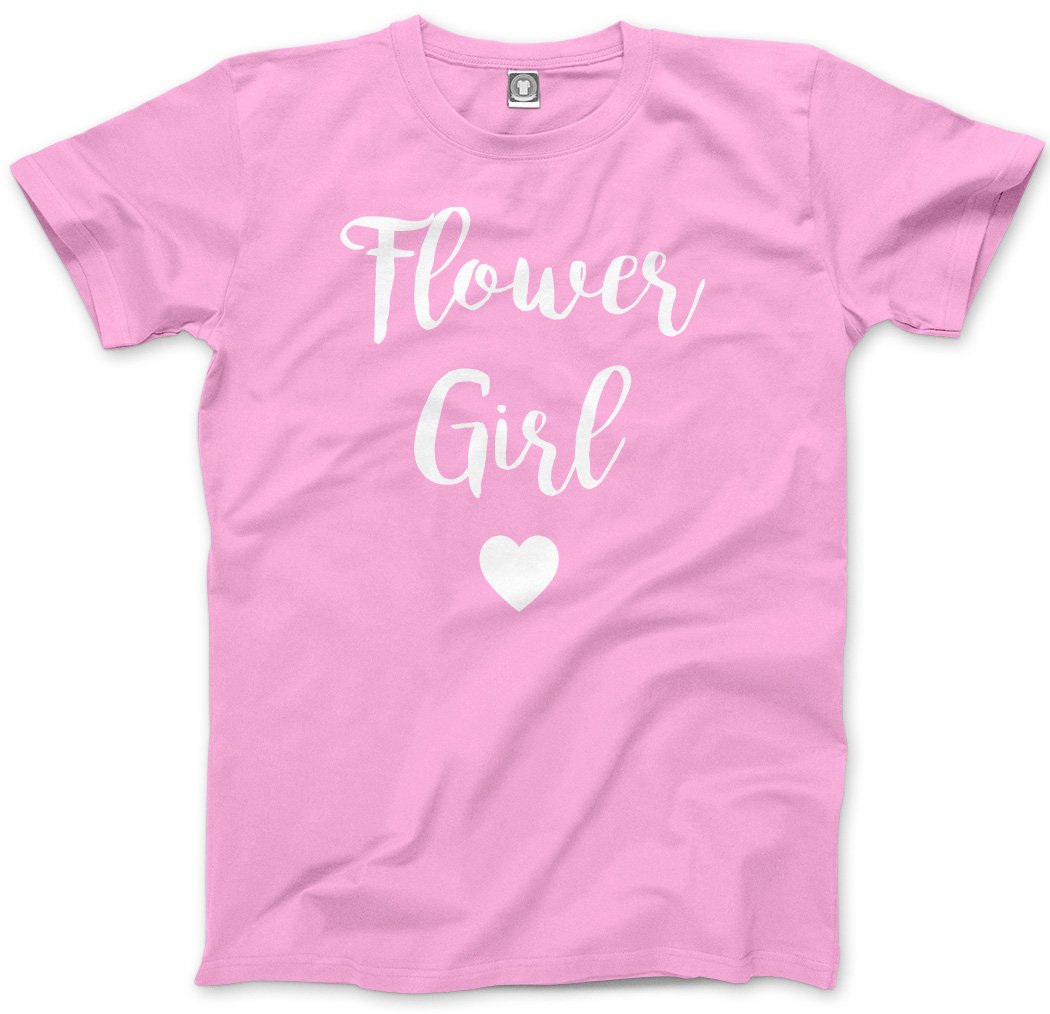 Hotscamp Girls Pink Flower Kids T-Shirt - 7-8 Years