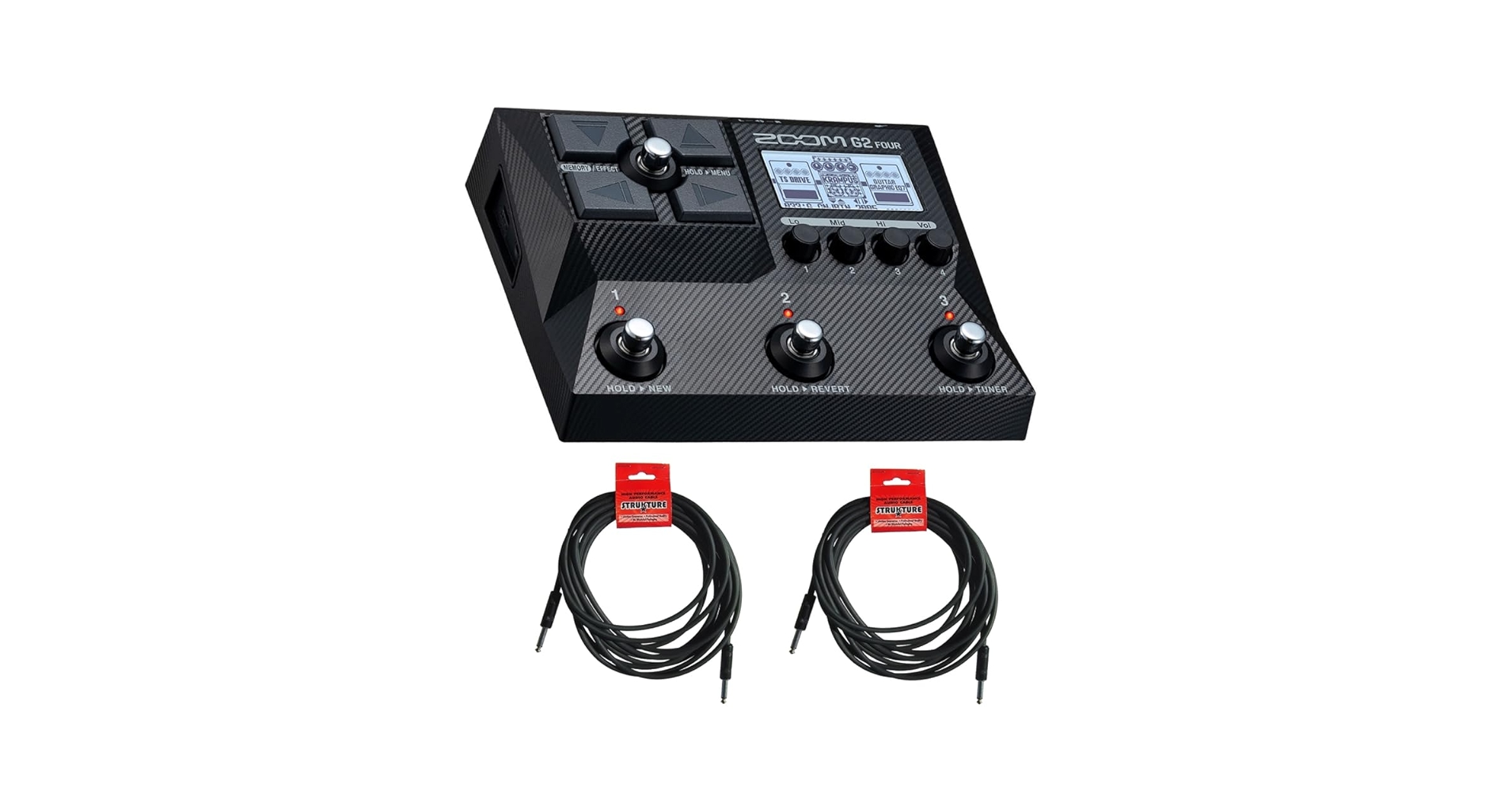 Amazon.com: Zoom G2 Four Multi-Effect Guitar Pedal Bundled