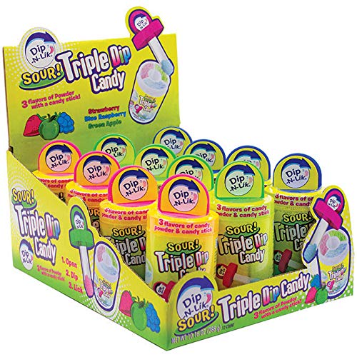 Sour Triple Dip-N-Lik 12 Count