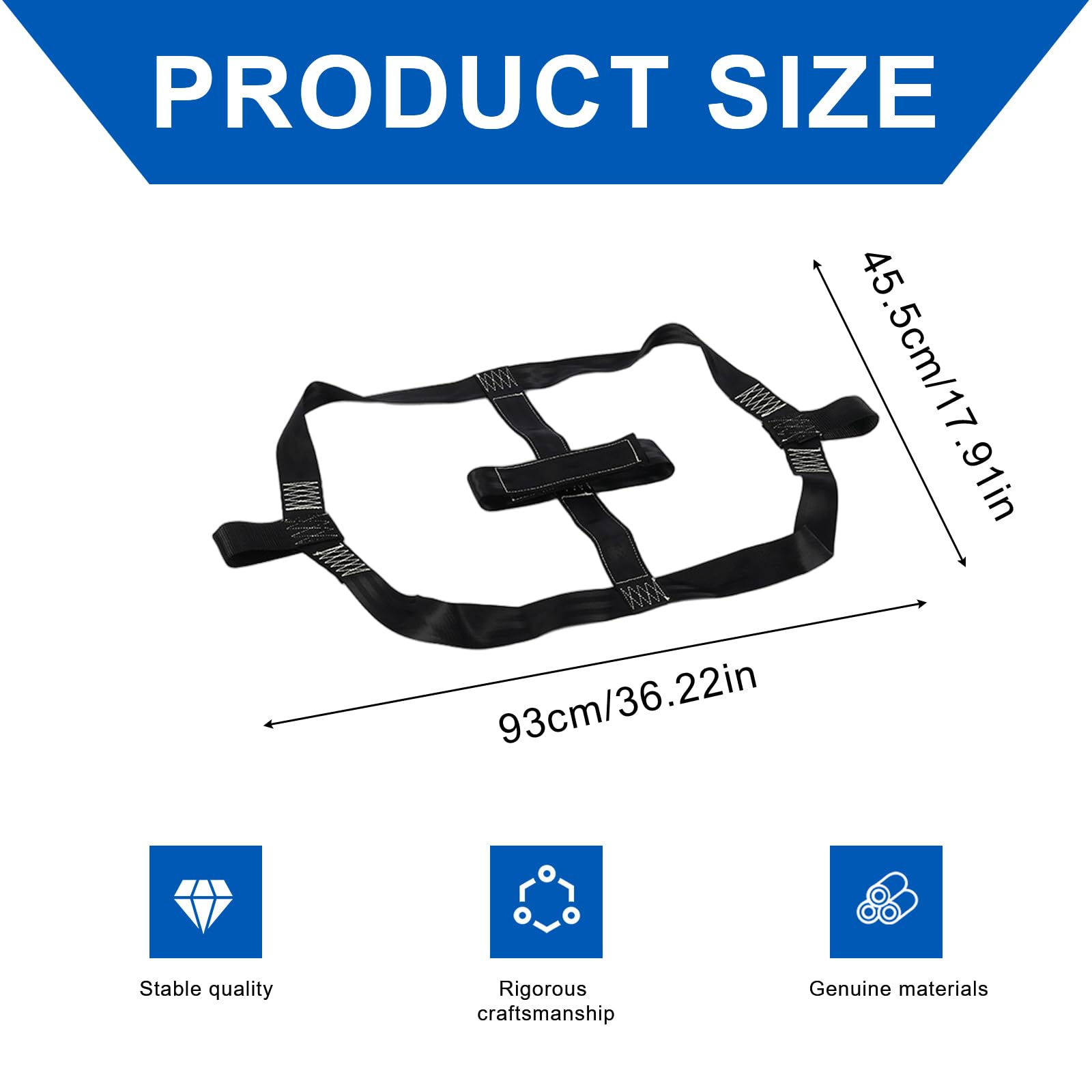 Universal Cinchas de Amarre para Rueda Trasera de Motocicleta, Correas Tensoras para Motocicleta de Poliéster Moto Carraca Tensoras Amarre Accesorios para Motocicletas, Negro