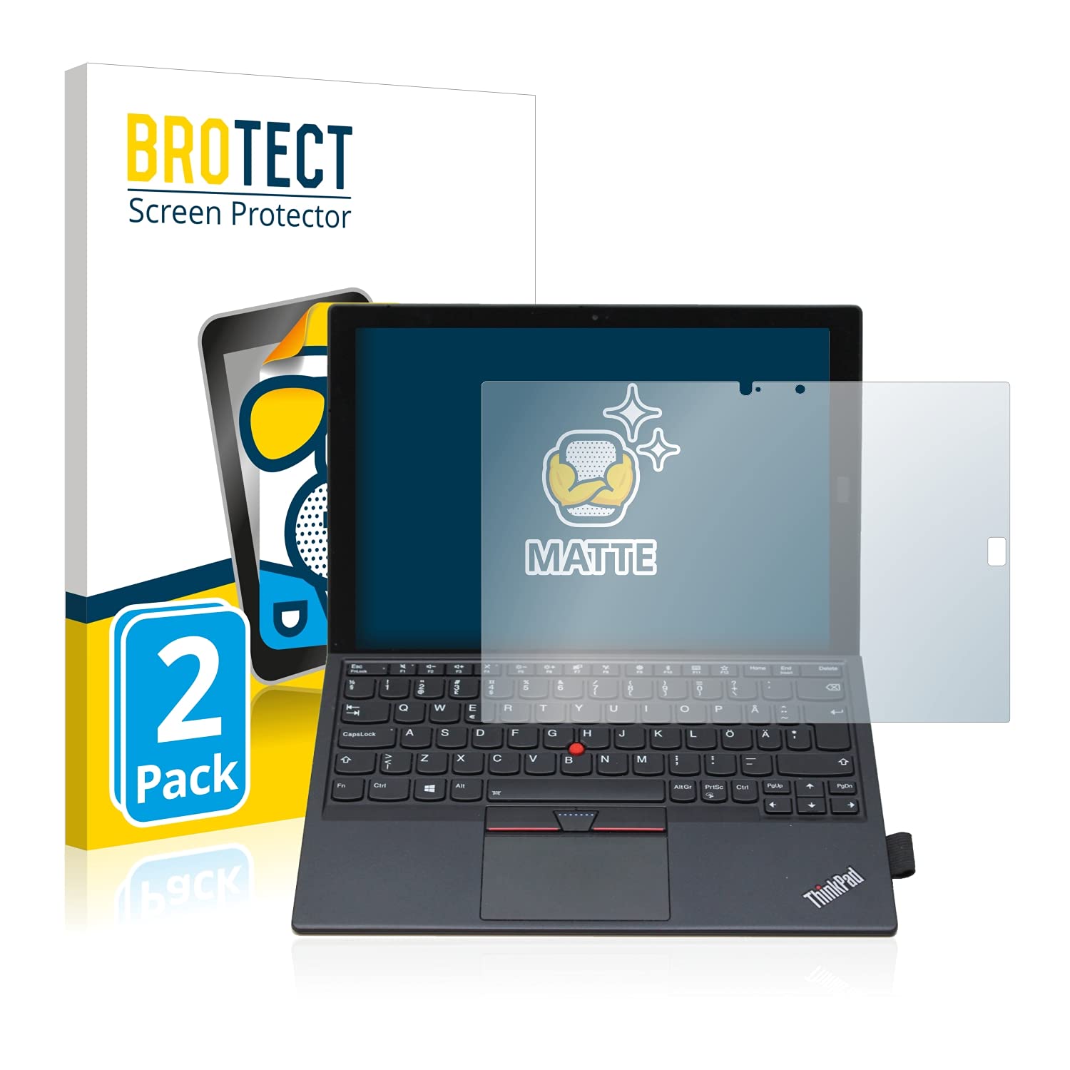Brotect Pellicola Protettiva Per Lenovo Tab 2 A7-20 (2 Pezzi) – Anti-impronte, Made In Germany