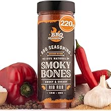 BBQ Moments Original Barbecue Dry Rub Spices, Perfect For Loin, Pork Ribs, Rotisserie Ribs, Beef Steaks, Spices & Organic Seasonings, 7.76 oz (7.7 Oz)