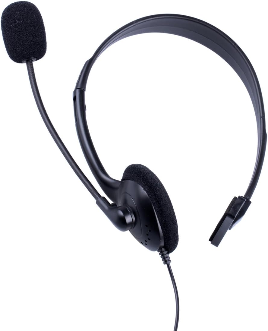 OSTENT Wired Headset Headphone Earphone Microphone for Sony PlayStation 4 PS4 Game