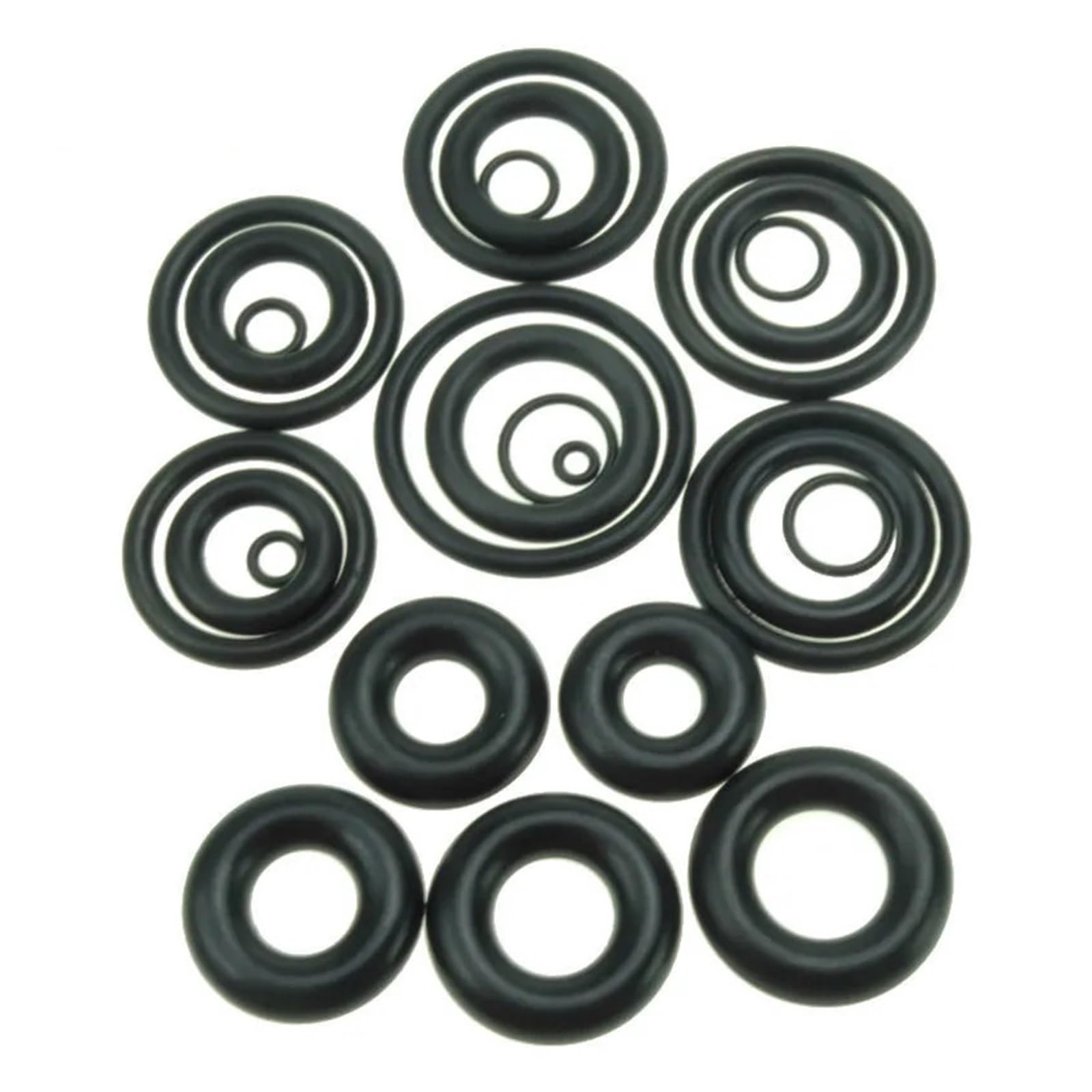 SSIMOO 50 piezas CS 5mm NBR junta tórica de goma junta tórica negra for automóvil junta de sellado de aceite OD 51-90mm kindly(OD89mm)