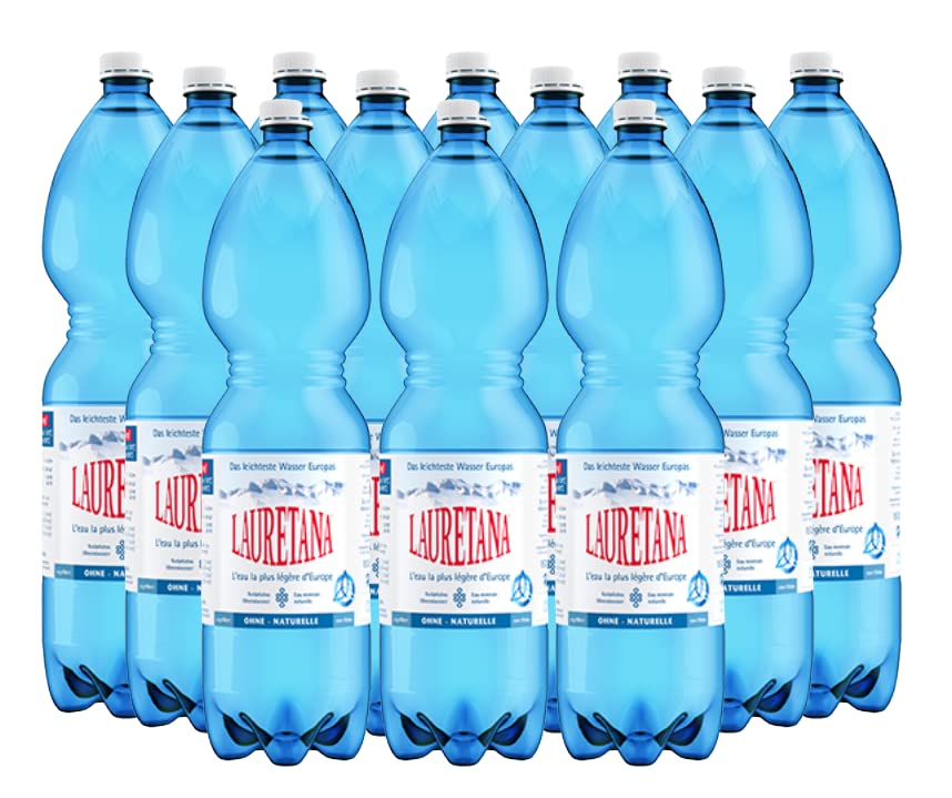 Lauretana - STILL in der 1,5 l PET Flasche, 12 Flaschen (inkl.Pfand)