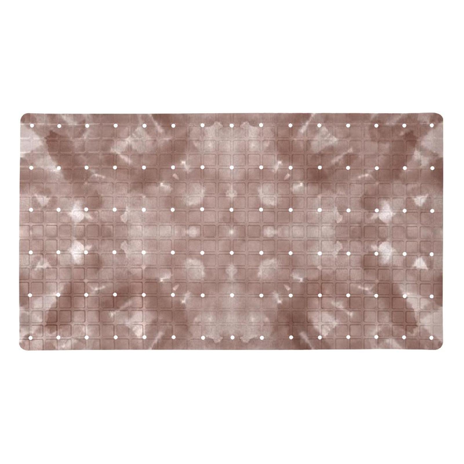 Tapis de salle de bain antidérapant Fossil Explore pour douche et baignoire à ventouses