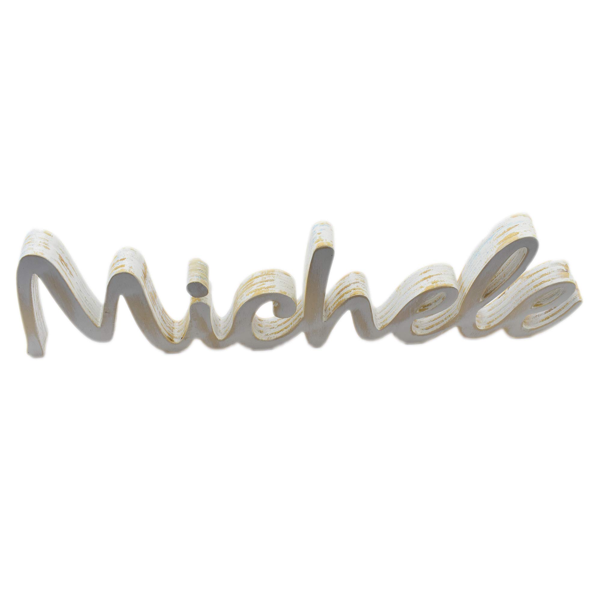 Nome Lettere Scritta in legno di pioppo spessore 20mm altezza 25cm larghezza 55cm finitura grezza o shabby RAGALO GADGET COMPLEANNO NASCITA BATTESIMO COMUNIONE CRESIMA NEONATO MATRIMONIO
