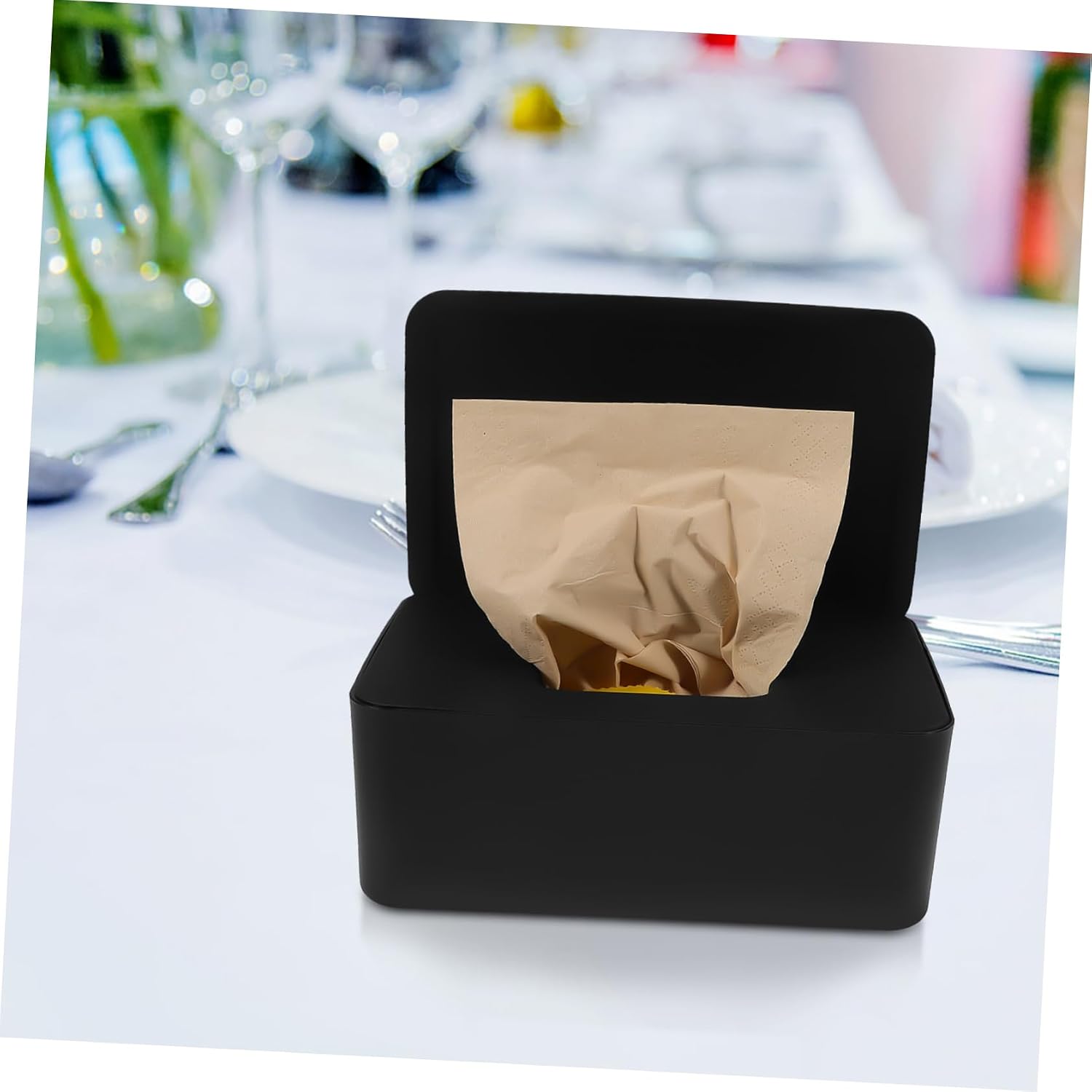 MAGICLULU Diapers Wipes Holder Plastic Wipes Dispenser Lid for Home Office and Car Use for Tissues and Napkins
