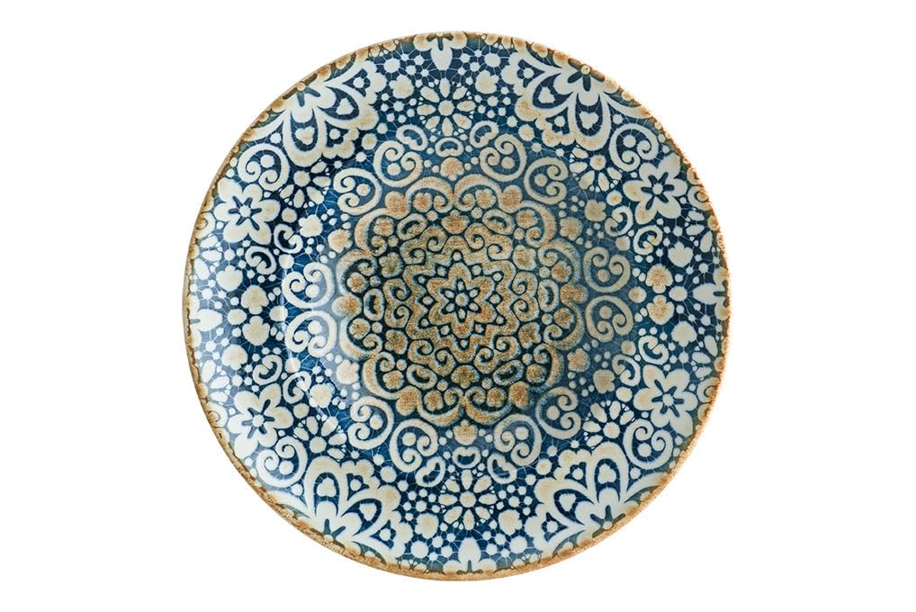Bonna Assiette De Pâtes - Alhambra - Porcelaine - 27 cm (400cc) - lot de 2