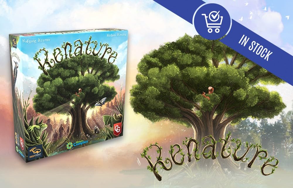 Capstone Games Renature Board Game Base Game 2 to 4 Players Ages 8+, Multicoloured - Image 2