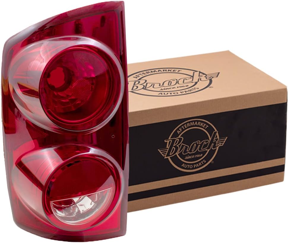 Brock Tail Light for 2007-2008 Ram 1500 for 2007-2009 Ram 2500 55277303AC Left CH2800165
